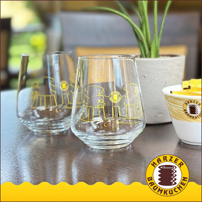 Glas "Baumkuchenhaus" 0,2 / 0,3l