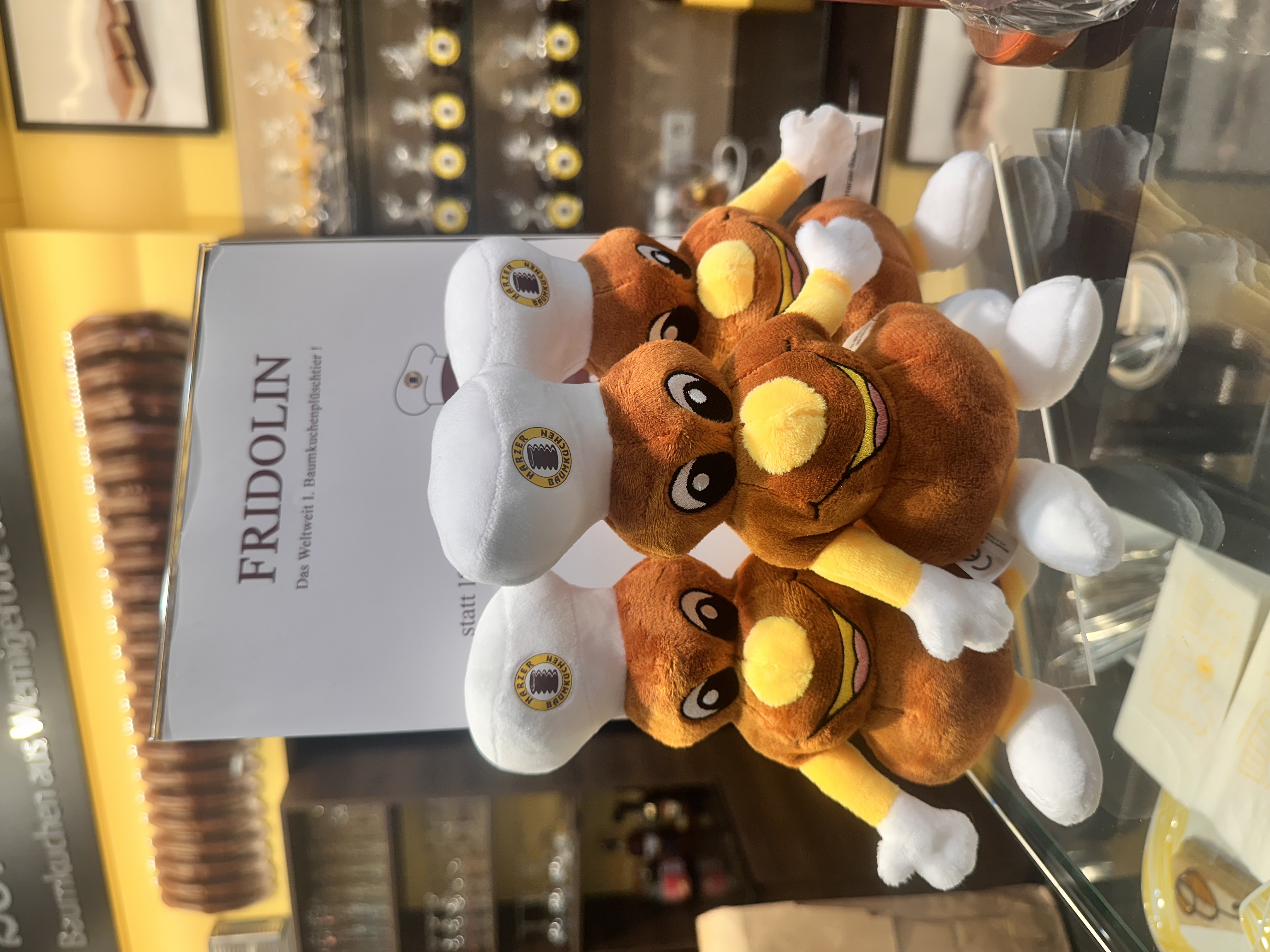 Baumkuchen Maskottchen 20cm